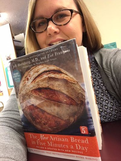 Annie with Artisan Bread Book