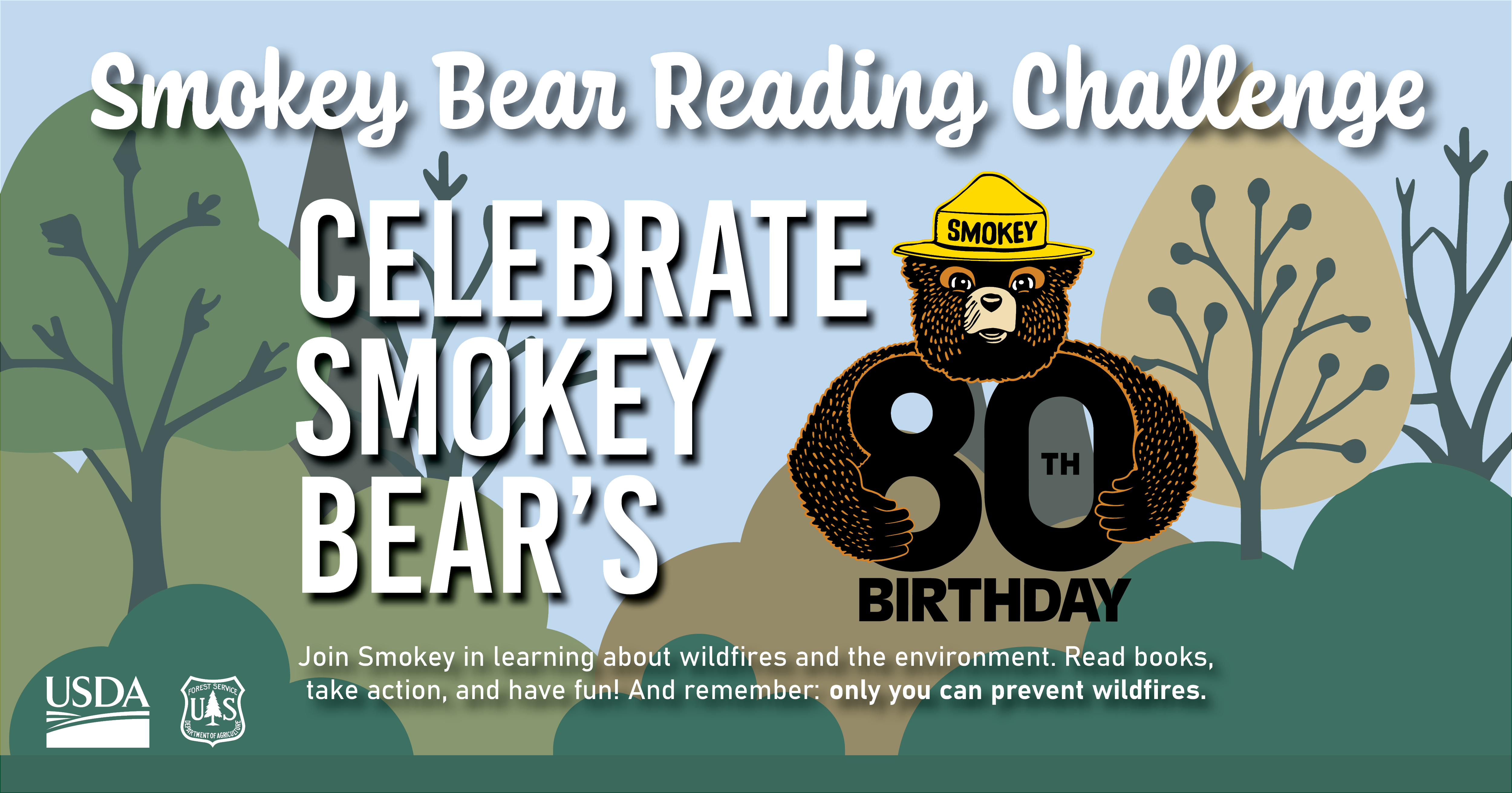 Smokey Bear Reading Challenge